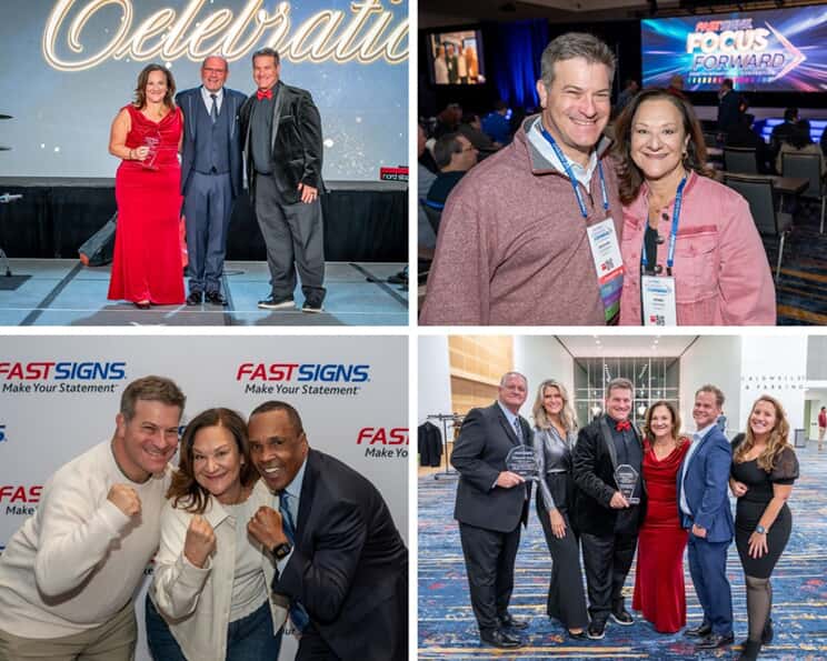 An image of attendees at the 2026 FASTSIGNS convention.